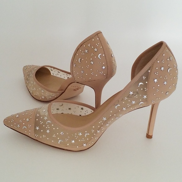 Katy Perry Collections Shoes - Katy Perry Women's The Anne Nude Mesh/Nappa 9 M